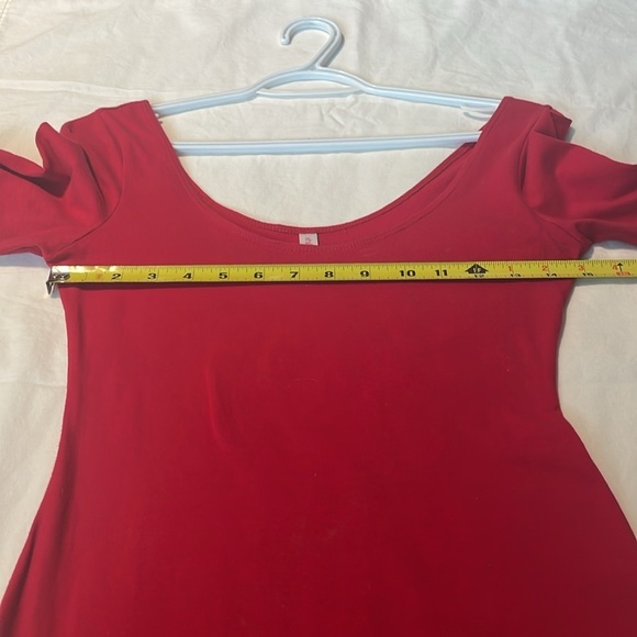 Xhilaration Ladies Red Stretchy Dress - Picture 3 of 6